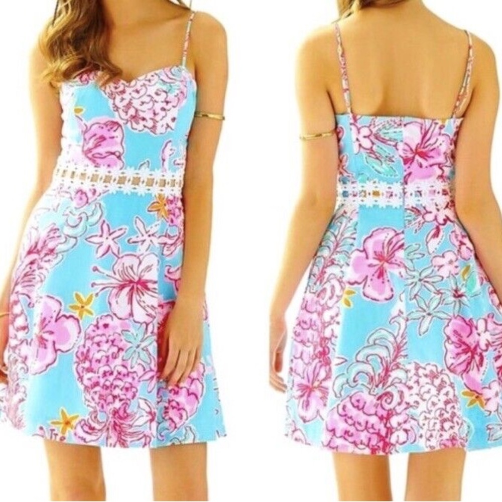 Lilly Pulitzer Vibrant Floral Sundress